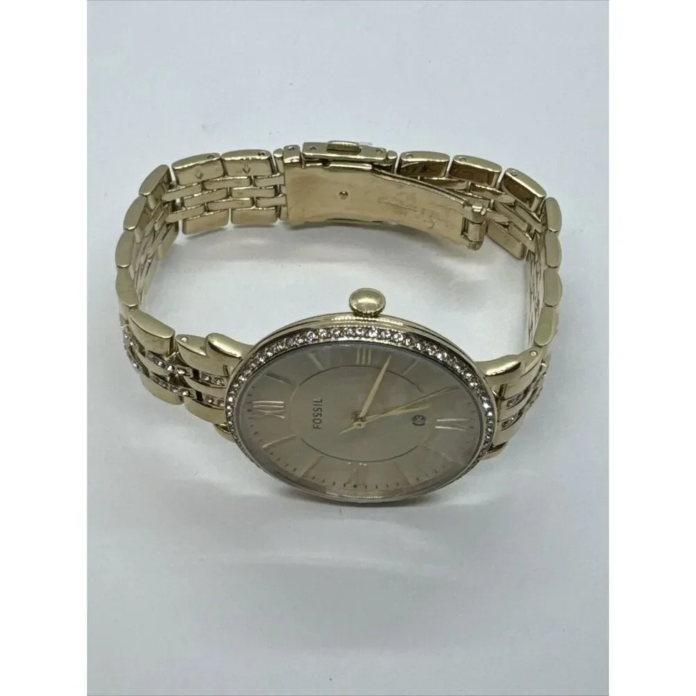 Fossil Jacqueline ES3547 Women's Gold Stainless Steel Analog Dial Watch JNA345